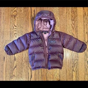 Patagonia Baby Hi Loft Down Sweater Hoody